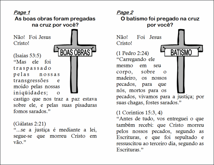 Gospel Tract - Portuguese My Dear Friend