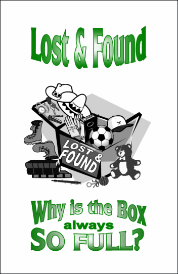 Gospel Tract - Lost And Found, Why Is The Box Always So Full?